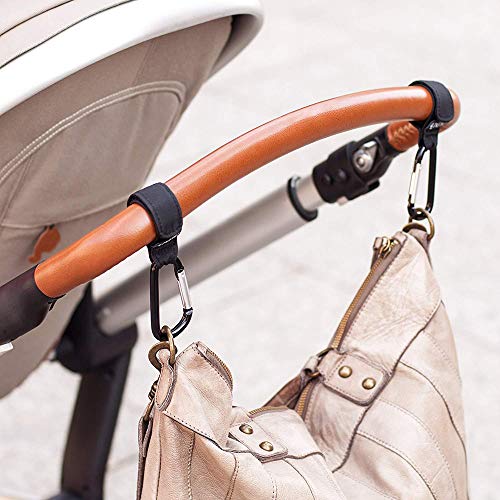 Homesen ligarGancho de carrinho universal com gancho para carrinho de bebê 2 peças mosquetão
