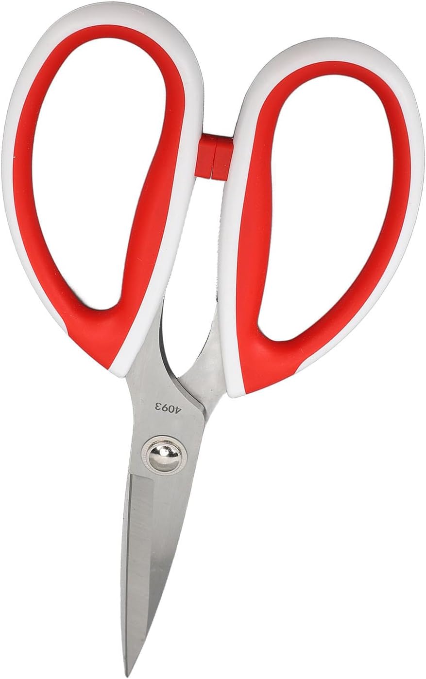 CCYLEZ Stainless Steel Scissors, All Purpose Portable Household Scissors for Office (4093‑9in)