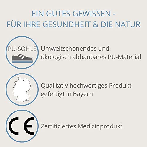 Varomed Strasbourg 31.311, verband- en revalidatieschoenen voor dames, zwart, 41 EU Weit - Image 5