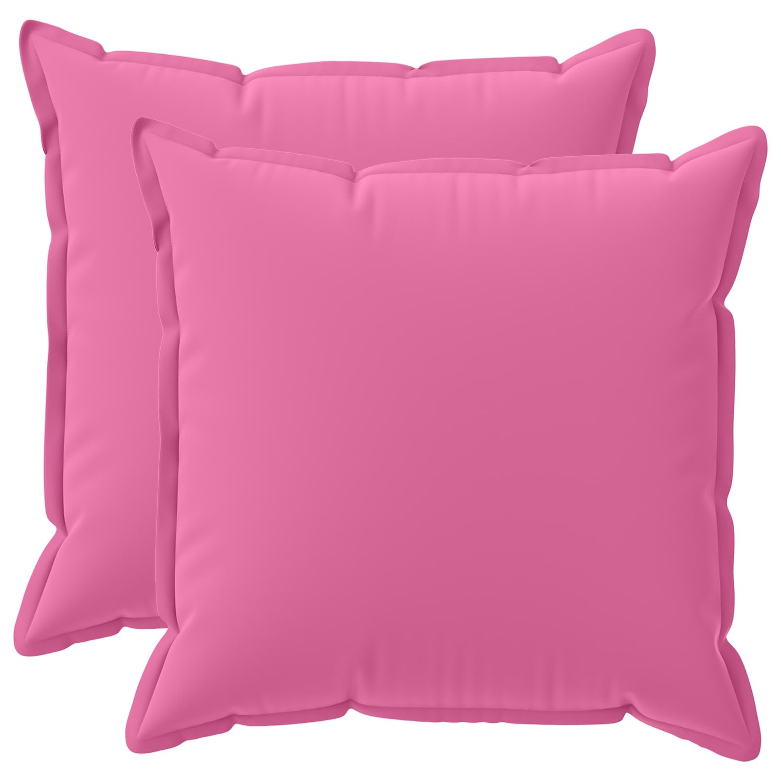 vidaXL Cushion Cover 2 pcs HOUTEN Pink 60 x 60 cm Polyester