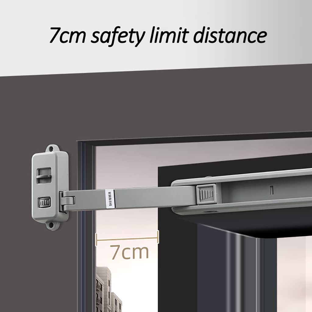 Restrictor de ventana,cerradura de seguridadCerraduras restrictivas de ventana for niños,Cerradura de seguridad for ventanas,Cerraduras de ventanas Seguridad for niños Sin taladrar,Restrictores de gui