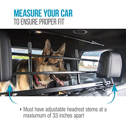 Image of Sherpa Kar9 Guard Rail Universal Car Travel Barrier - Black, One Size