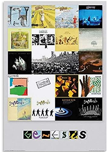 ZYHSB Genesis Band Gabriel Poster Legno Jigsaw