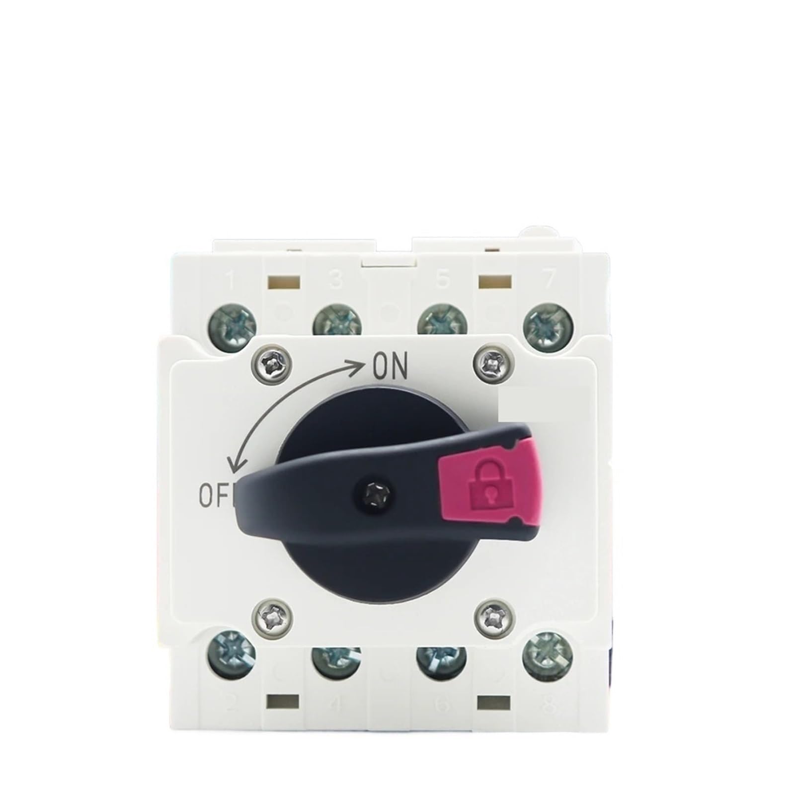1PCS LONQ-40 DC 4P 32A 1500V Sezionatore con maniglia rotante Isolatore rotante(LONQ-40.X)
