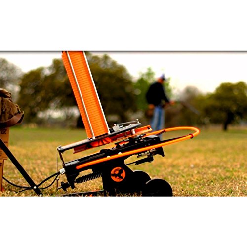 Do-All Outdoors Raven Automatic Clay Pigeon Skeet Thrower with Wheels, 50 Clay Capacity