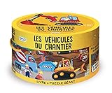 Type de produit : ABIS_BOOK Les véhicules du chantier-Puzzle géant