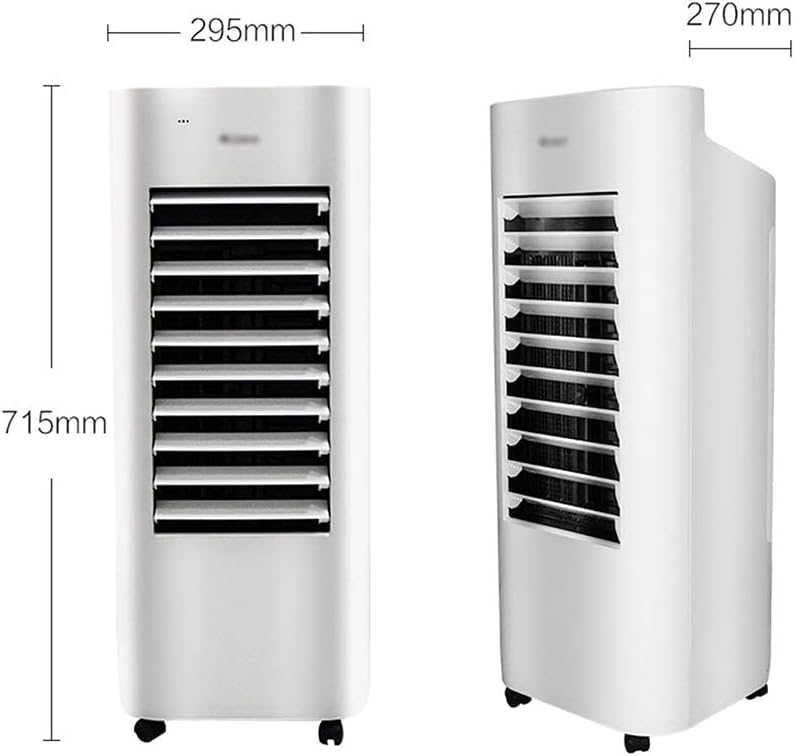 Air Cooler for Home Office Air Coolers Evaporative Coolers Humidifier Air Conditioner Whit Remote Control Misting Evaporativ Portable Small Fan and Bladeless Noiseless Fan for Office Dorm