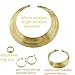 African Jewelry for Women African Statement Jewelry Set Gold Plated Jewelry for Women Weddings Dubai Gold Necklace Earrings Set