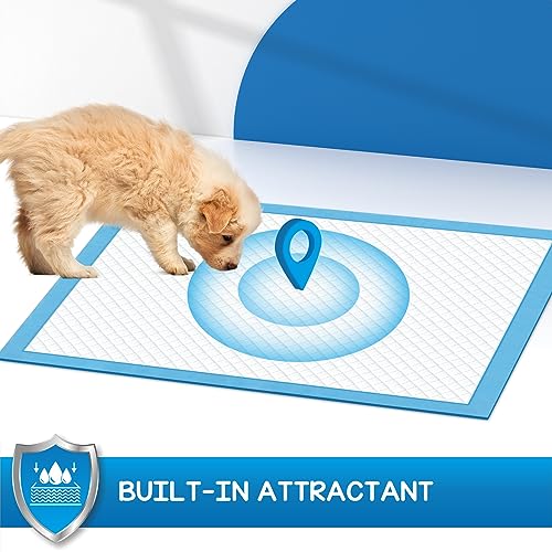 Image of CROCI XXL Puppy Pads with Adhesive Tabs Disposable Pee Pads 36x36in 30Ct