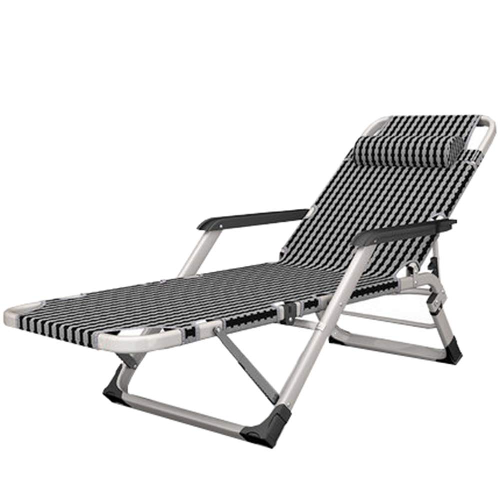 Fauteuil de jardin anti-gravité pliable pour terrasse et pelouse