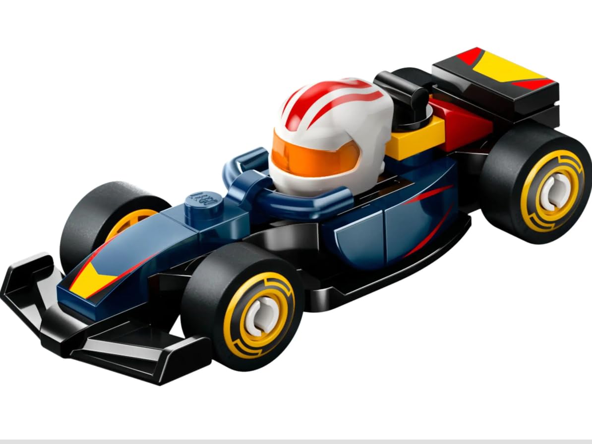 LEGO F1 Collectible Race Cars Toys 71049 Red Bull 20 (Bagged), Multicoloured, Standard