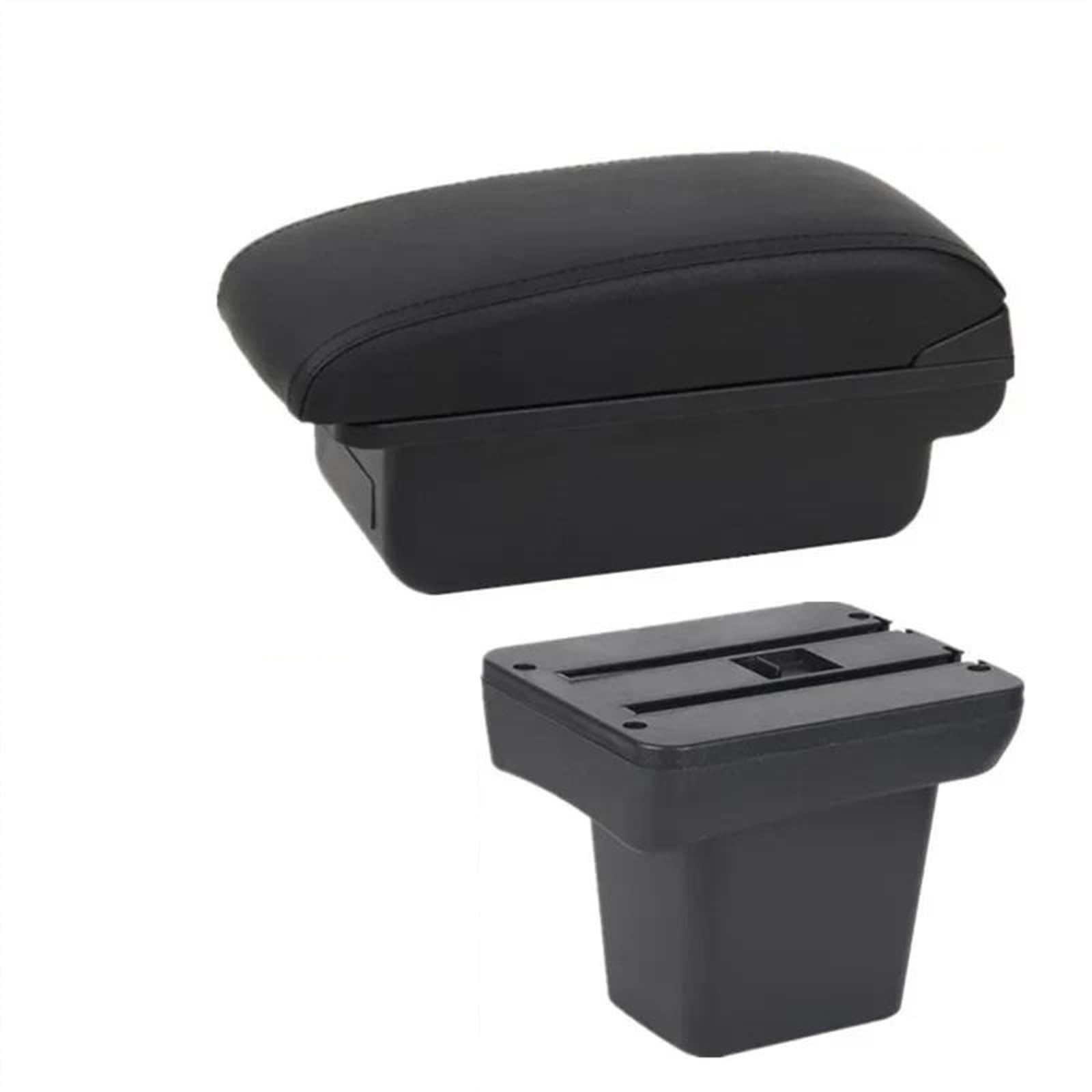 NOHEEU Car Accessories Armrest Box 2006-2012 Center Storage Dedicated Retrofit For Freelander 2(A1 black line)