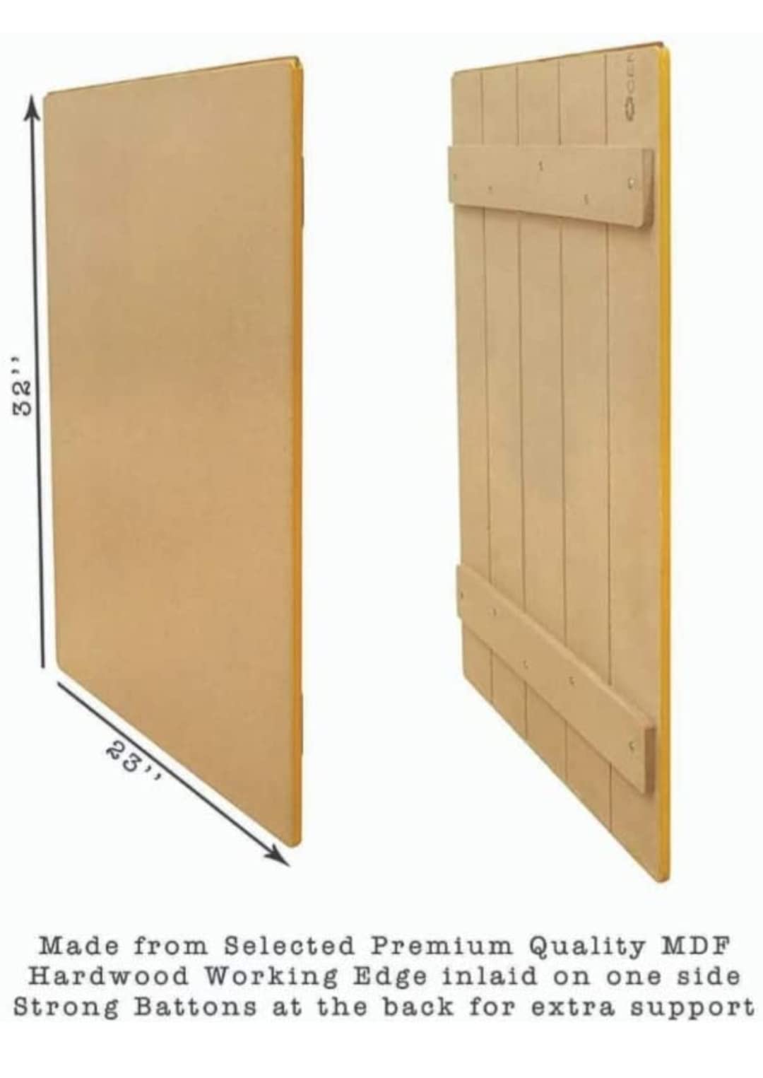 Insha Home Decorators Indian Drawing Table Full Imperial Size - a1-23x32 inch (Natural Wood Drawing Board with Stand) for Painting, Engineering Drawing - for Architect, Artists, Interior Designer 2