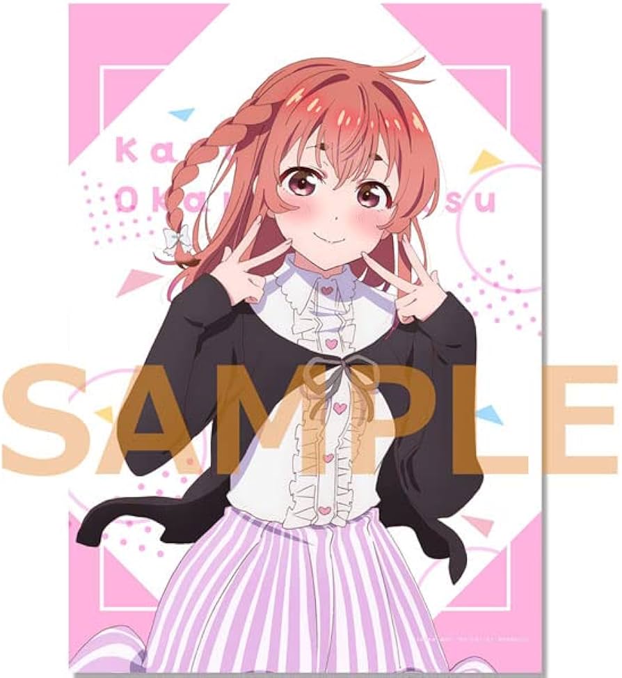 彼女、お借りします　第2期　B2タペストリー Amazon.co.jp: 彼女、お借りします 2期 B2タペストリー 桜沢墨