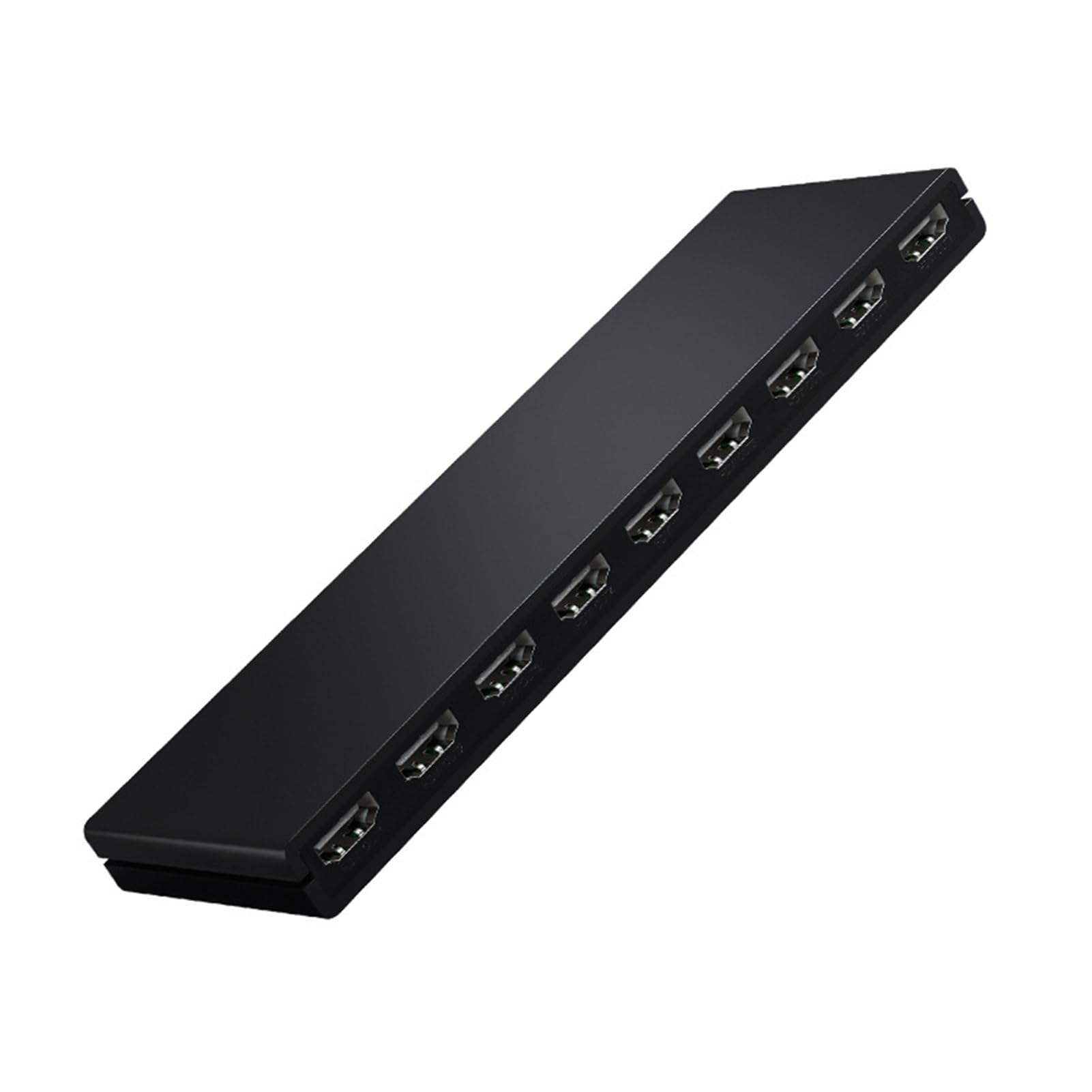 Convertitore Video Splitter 1x8 a 8 Porte Compatibile con HDMI 4K@30Hz, 1 Ingresso, uscite, for PC, Laptop, Dvd, proiettore, TV con Ampia compatibilità, Facile da configurare