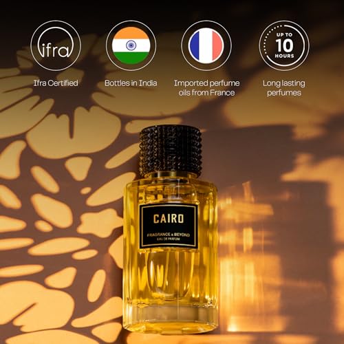 Image of Fragrance & Beyond Cairo Ombre Parfum for Men & Women - Long Lasting Perfume | Best Perfume |(Ombree & Cairo)
