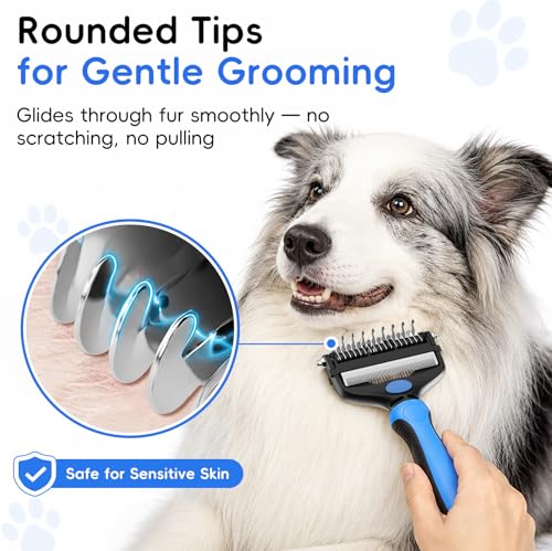 AXEFUN 3-in-1 Pet Grooming Brush