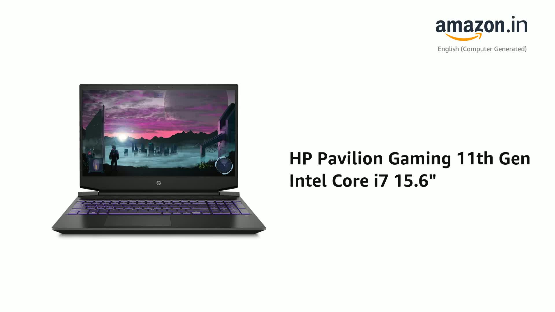 HP Pavilion Gaming 11th Gen Intel Core i7 15.6
