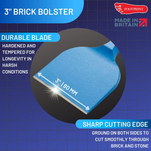 Footprint 1236 - Scalpello per mattoni, 75 mm