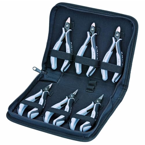 KNIPEX 00 20 16 P 6-Piece ESD Electronic Pliers Set