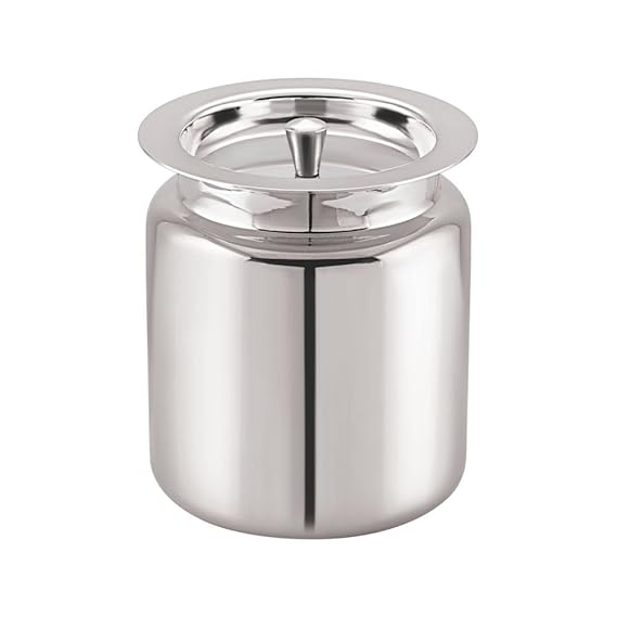 Buy Mukti Stainless Steel Heritage Ghee Pot 1000 Ml Container Size 5 Online At Low Prices In India Amazon In Buy Mukti Stainless Steel Heritage Ghee Pot 1000 Ml Container Size 5 Online At Low Prices In India Amazon In