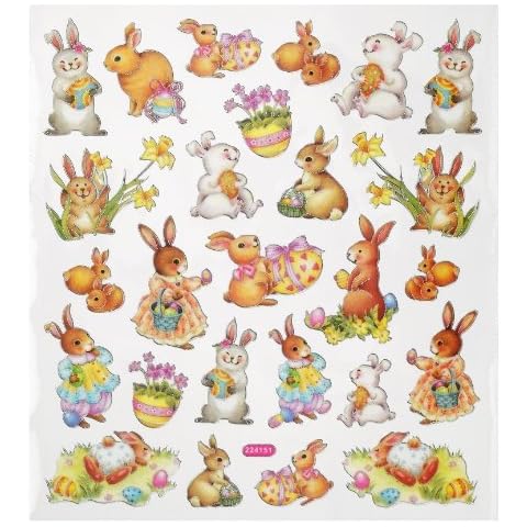 Hobbyfun Pegatinas Conejo Pascua 3452338 Cover