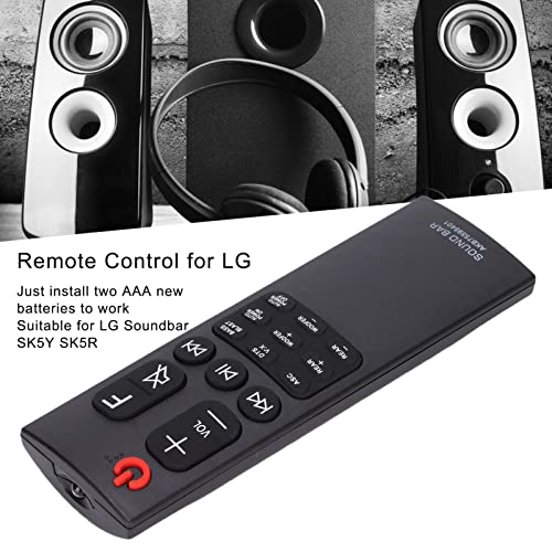 ASHATA Soundbar Remote Control for SK5Y SK5R,Replacement Remote Control fit for Soundbar,Universal Remote Control,Home Theater Soundbar System Remote Control - Image 3