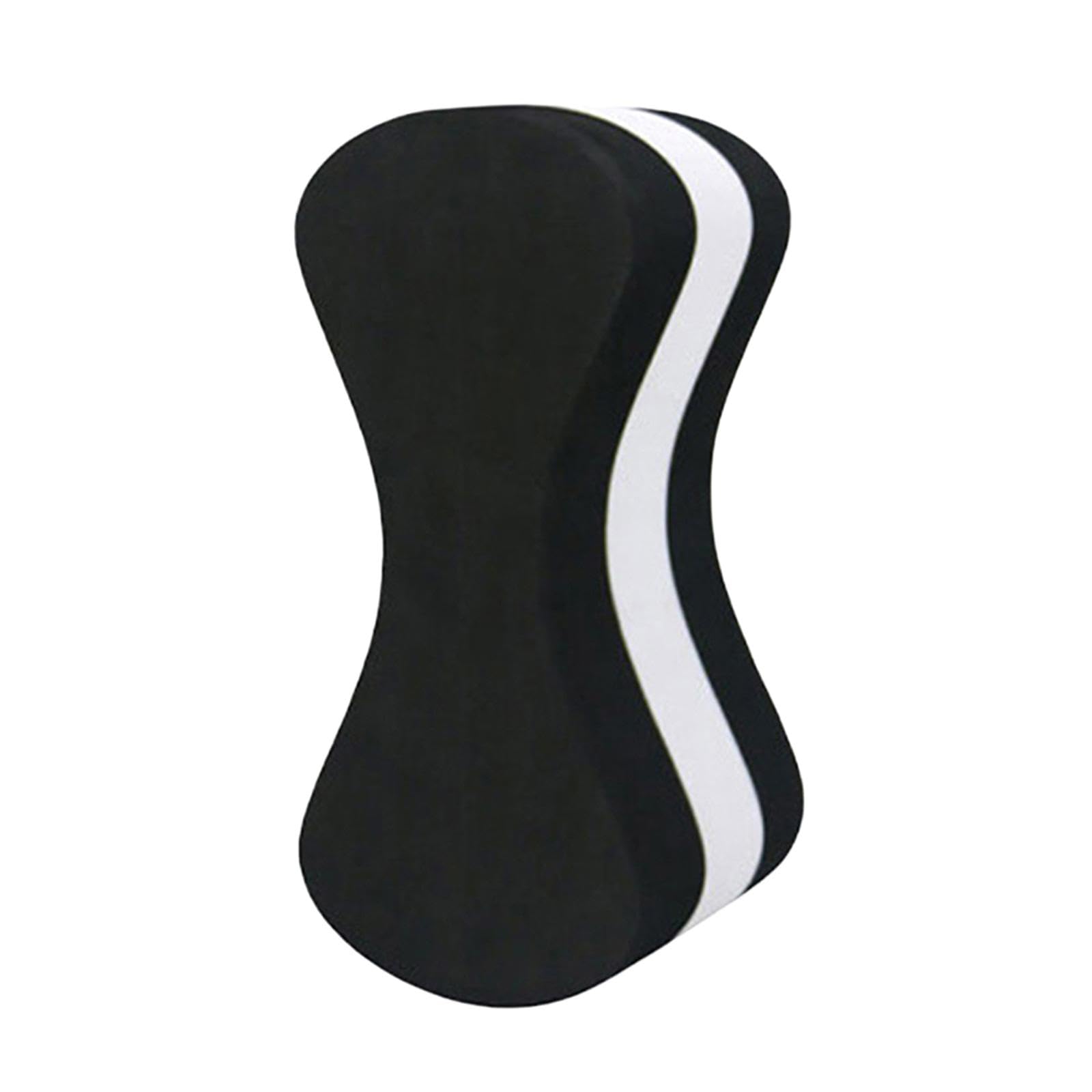 B Baosity Swimming Pull Buoy,Leg Float Kickboard,Accessories Buoyancy,Floating Pool Training Aid,Swim Leg Buoy for Adults,Sports, Style B, Black and White