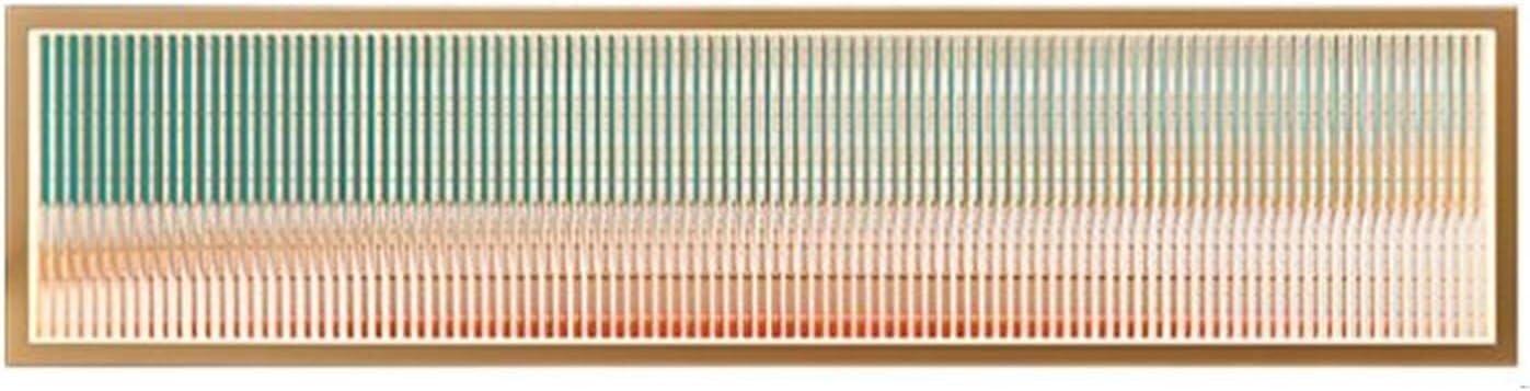 LwsCUiH Dining Room Iron Partition Dining Room Privacy Screen Countertop Screen With Translucent Glass For Workspace, Office And Dining Room(Gold,60x30cm)