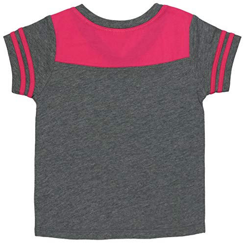 Image of ToBeInStyle Kids Boys Girls Cotton Jersey Contrast Raglan V-Neck Tee T-Shirts