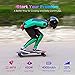 Electric Skateboards, Longboard with Remote, 22MPH Top Speed 4 Speed Adjustment 16Miles Range, 8 Layer Maple Deck, Easy Carry Handle, Electric Longboard for Teens Adults Beginners Experts