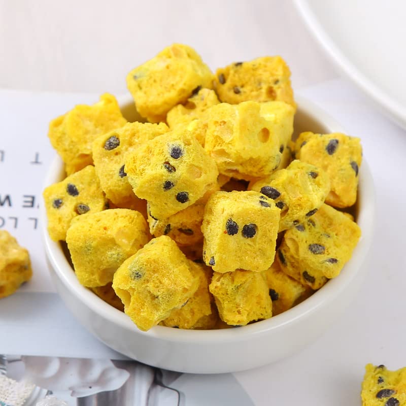 Miniatura 2 de Té de fruta de la pasión liofilizada, trozos de fruta de la pasión de 5.29 onzas para pasteles, bebidas y hornear alimentos, 5.29oz, 5.2911 onzas