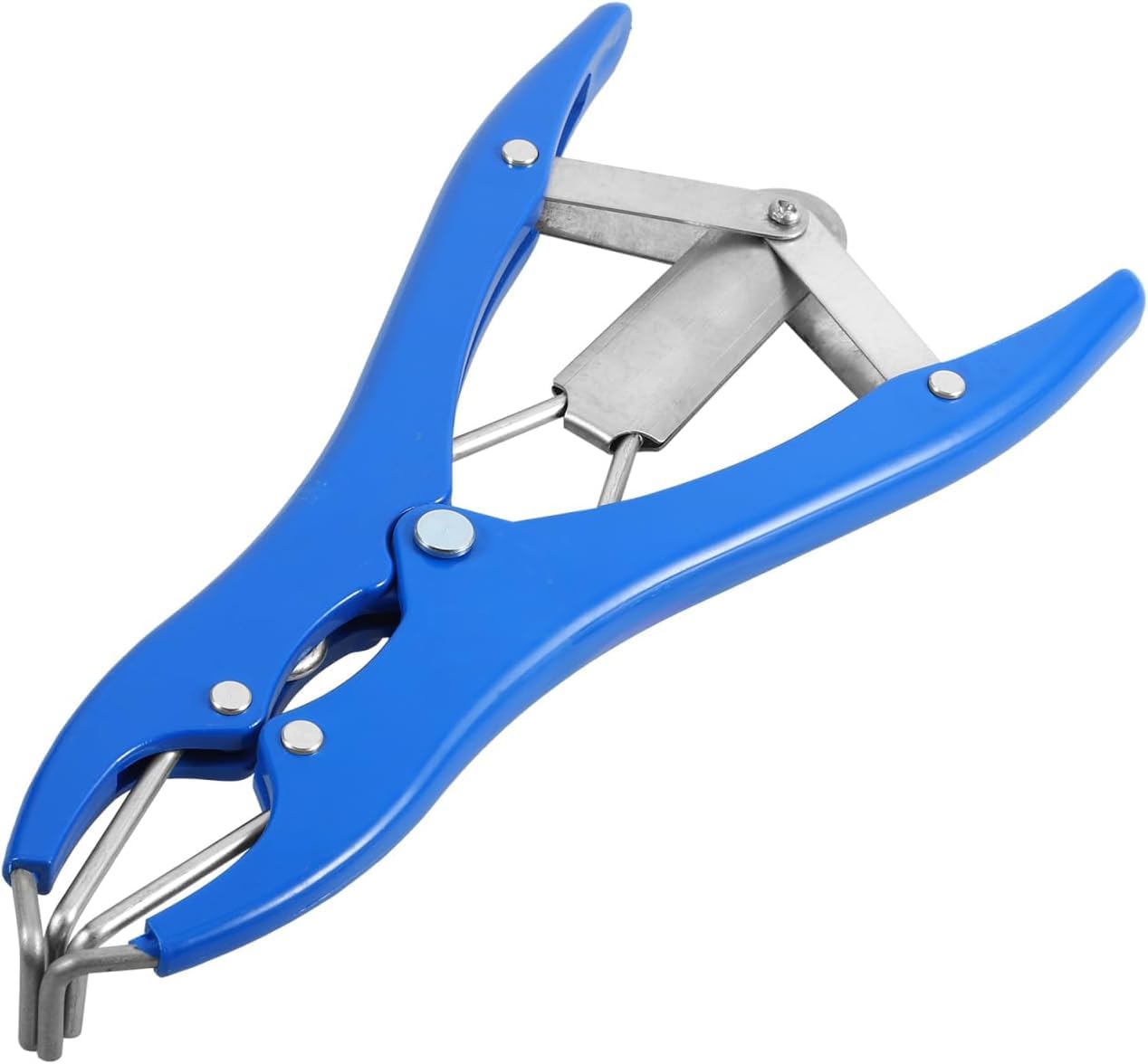 Metal Balloon Expansion Pliers Tool Filling Balloon Mouth Expander DIY Tools for Sequins Confetti Filling Home Party Activities Dedicated Blue