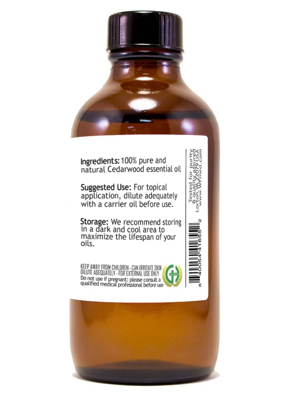 Aceite Esencial de Cedro - 100% Puro - 4 fl oz miniatura 2