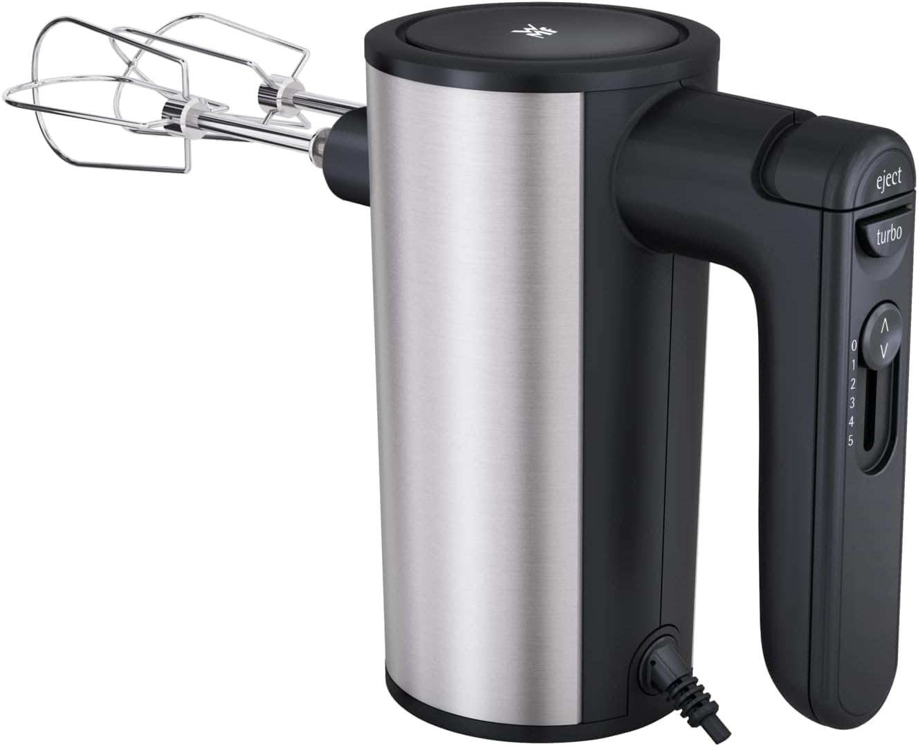 WMF Kult X Edition Handrührer, Quirl mit 5 Geschwindigkeitsstufen, Turbofunktion, Handmixer 400 W, schwarz & Kult X Mix & Go Mini Smoothie Maker, Standmixer, Blender elektrisch, Shake Mixer 300 Watt