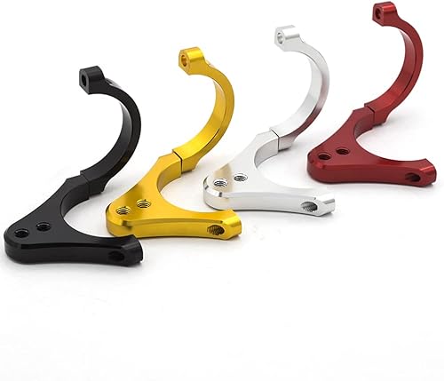 Miniatura 6 de PROCNC 53mm de diámetro abrazadera de montaje universal de amortiguador de dirección de aluminio para horquilla, abrazadera de pie fija para