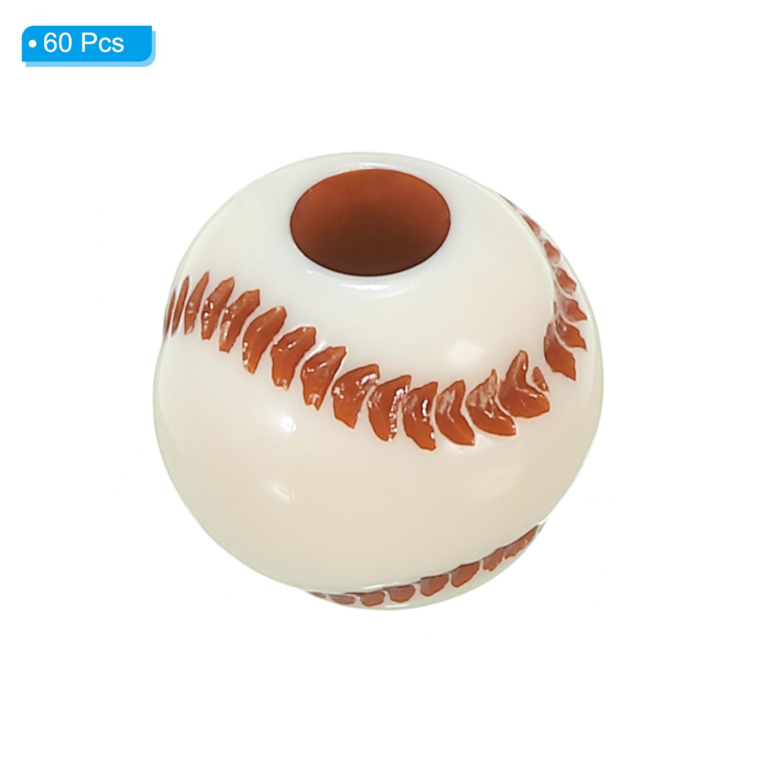 PATIKIL 12mm Sports Ball Beads - Image 3