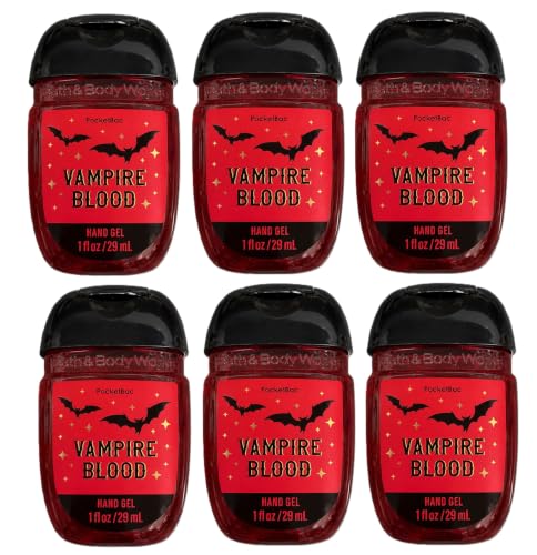 Bath & Body Works Halloween Edition Pocketbac Hand Gel 6 PK - VAMPIRE BLOOD image 2