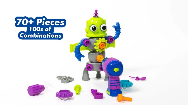 Educational Insights Design & Drill Robot Workshop - Construction