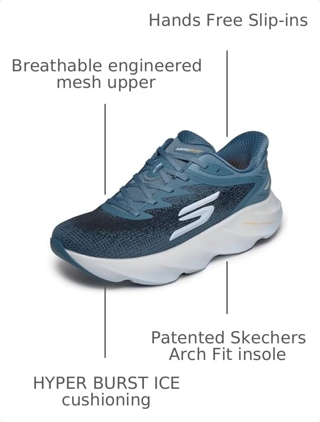 Image of Skechers Mens Aero Burst Hands Free Slip-ins