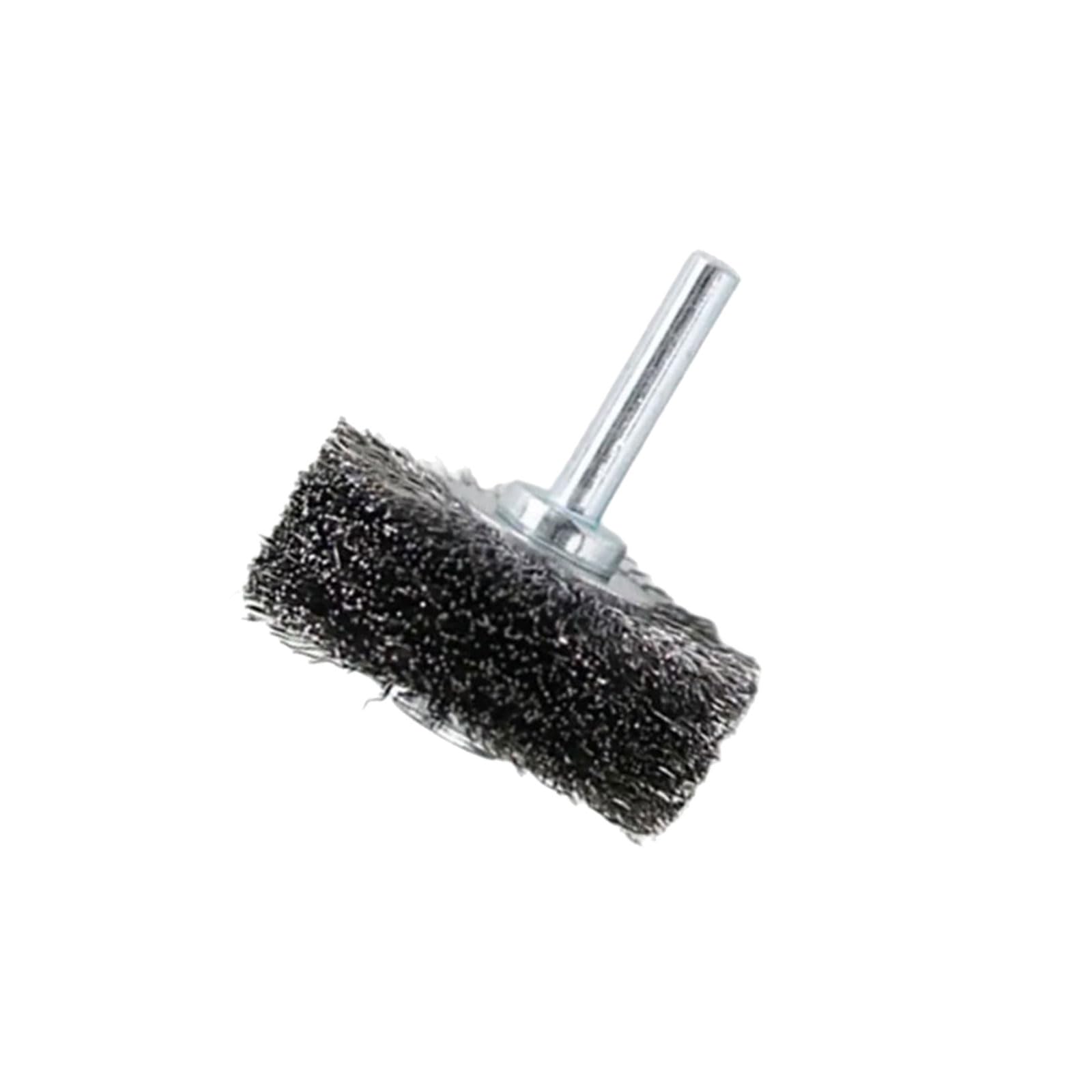 Newft Industrial Stainless Steel Wire Brush 50Mm Diameter Design With 1/4" Shank Rusts Paint Removal Tool For Metal Surfaces Stainless Steel Wire Brush Wheel