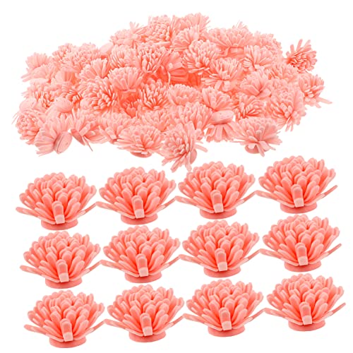 Simulador de flor de crisantemo aromaterapia 100 piezas miniatura 1