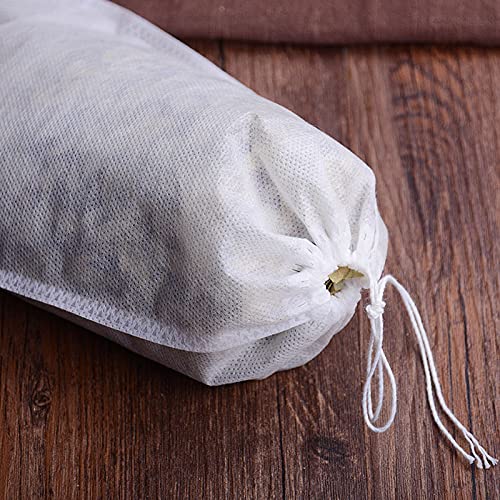 LINOC 200PCS 500PCS 1000PCS Bolsas de té 7X9CM Bolsas de té perfumadas vacías con Cuerda Heal Seal Filter Bolsas de té Desechables para té de Hierbas Sueltas