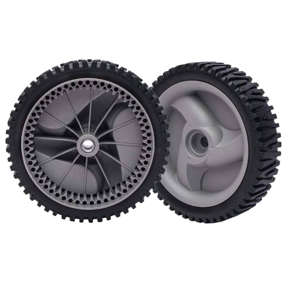 Ruedas de cortacésped de 8 pulgadas para cortacésped de 22 pulgadas con operador a pie y autopropulsados ​​– Compatible con modelos selectos