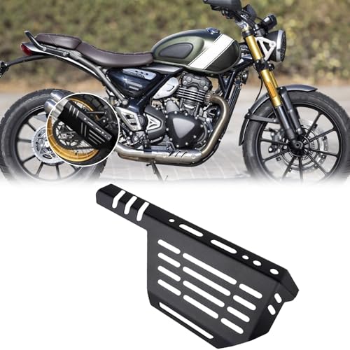 FOR �X�N�����u���[400X scrambler 400x 2024 2025 �A�N�Z�T���[ �V�^ �I�[�g�o�C�p �r�C�� �e�[���Z�N�V���� �q�[�g�v���e�N�^�[�J�o�[ �X�e�����X�X�`�[���� �����J�o�[ �f�M�v���[�g (�u���b�N) [���s�A���i]
