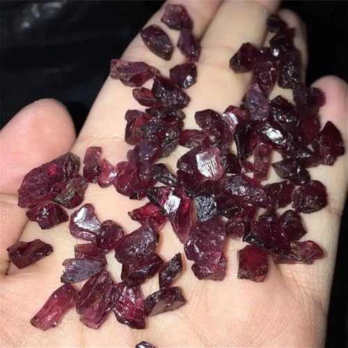 Piedras de granate natural para rellenar jarrones y bases de velas 5
