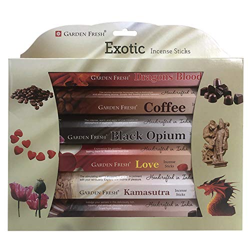 Exotic Incense Sticks Variety Pack And Incense Stick Holder Bundle With 6 Love Themed Fragrances #TOP1