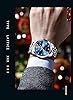 OLEVS Watch for Men UK Stainless Steel Designer Diamonds Dress Men's Wrist Watches for Men Waterproof with Date and Day Analog Quartz Watches #1