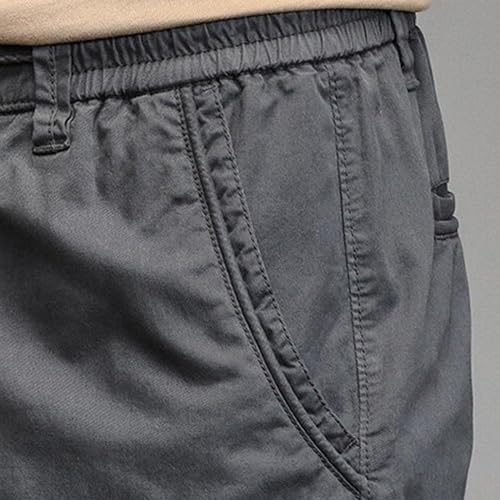 Short cargo clásico para hombre con bolsillos miniatura 3