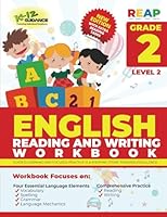 English Reading and Writing Workbook Grade 2- Level 2 194588505X Book Cover